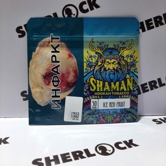 КАЛЬЯННЫЙ ТАБАК SHAMAN CO ВКУСОМ ICE RED FRUIT