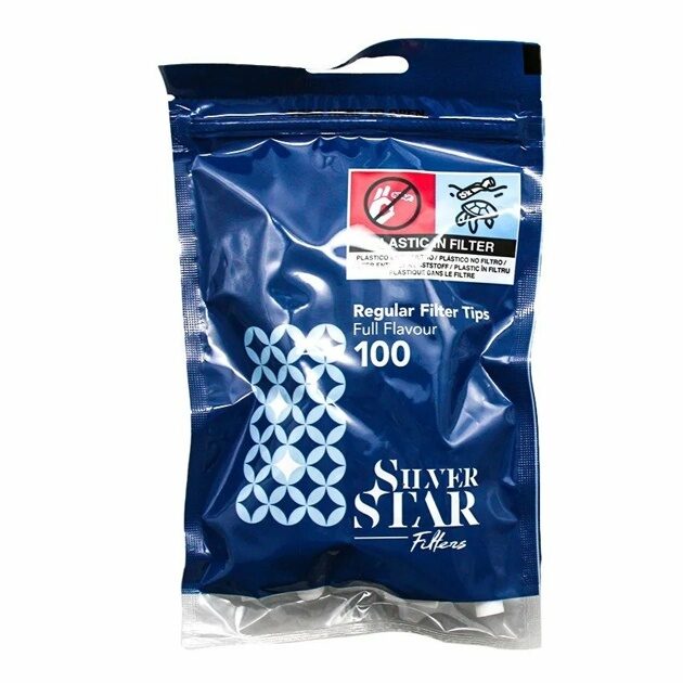 Фильтры SILVER STAR Regular 8/15мм (100) (10шт/бл)(80шт/кор)