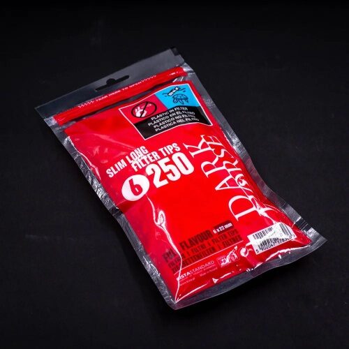 Фильтр DARK HORSE 6/22mm, для самокруток, ацетатные, 250шт.