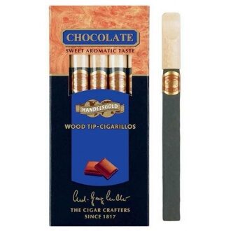 Сигариллы HANDELSGOLD Chocolate Wood Tip Blue