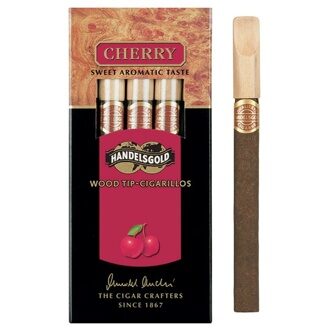 Сигариллы HANDELSGOLD Cherry Wood Tip Red