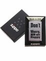 Зажигалка ZIPPO 200 Don`t Worry be Happy