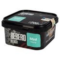 Табак для кальяна SEBERO Black с ароматом Мята (Mint), 200гр.