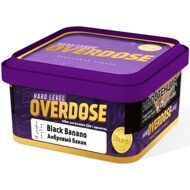 Табак для кальяна Overdose Black Banano (Амбровый банан), 200 гр.