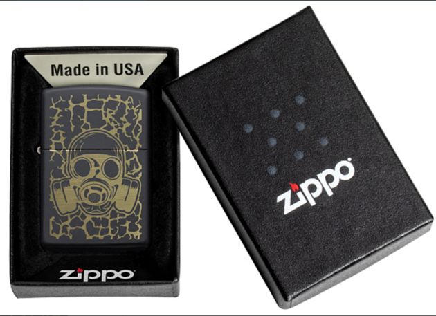 Зажигалка ZIPPO 49574 Skull Gas Mask