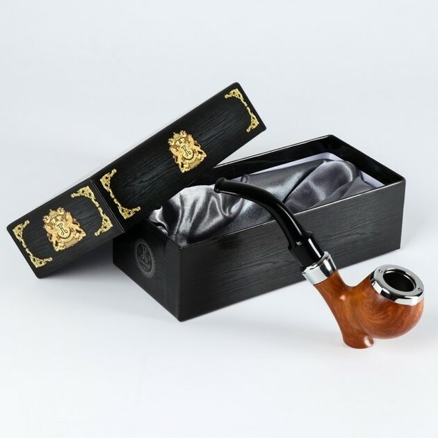 Трубка курительная "Командор", классическая, 15 х 6 х 4.5 см 1124139