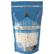 Фильтры Cartel (Картель) Tips Slim Long 1000 6 мм/бумага Silver (33 шт/кор)
