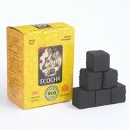 Уголь для кальяна кокосовый Ecocha, 24 кубика 1548489