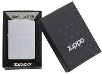 Зажигалка ZIPPO 205 REG SATIN CHROME