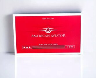 Гильзы American Aviator filter 8,1/15мм (100шт/уп) красная