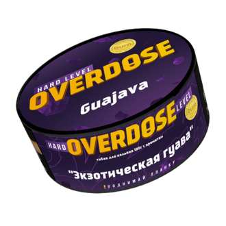 Табак для кальяна Overdose Guajava (Экзотическая гуава), 25g